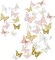 180 Pcs 3D Butterfly Wall Decor 3 Style Gold Silver Rose Gold Butterflies Sticker Decorations 3 Sizes Removable Wall Decals for Cake Decorating Wedding Birthday Party DIY Cosplay